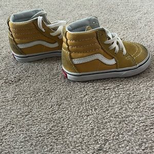 Mustard Yellow Children’s Vans